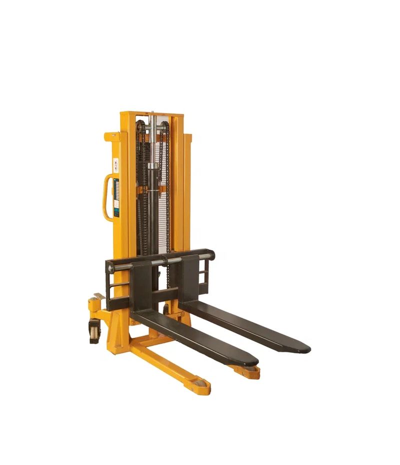 Штабелер гидравлический 1,0т 2,0м TOR TYC1020 с раздвижными вилами Штабелер гидравлический 1,0т 2,0м TOR TYC1020 с раздвижными вилами