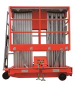 Подъемник мачтовый телескопический 200кг 6м TOR GTWY6-200S AC 220V 2-мачтовый (от сети) (G)