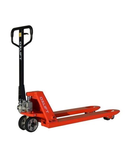 Ручная гидравлическая тележка OXLIFT OX25P-RU Premium 2500 кг, резина