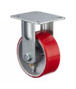 Колесо большегрузное полиуретановое неповоротное 125мм (FCP54)