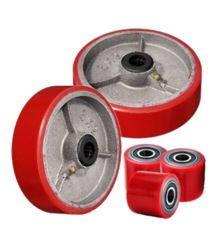 Колеса и ролики для гидравлических тележек (рохли)