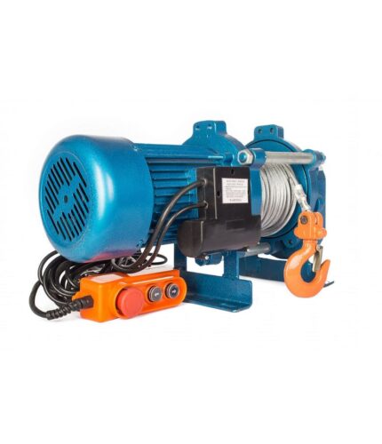 Лебедка TOR ЛЭК-500 E21 (KCD) 500/1000 кг 380 В с канатом 100/50 м