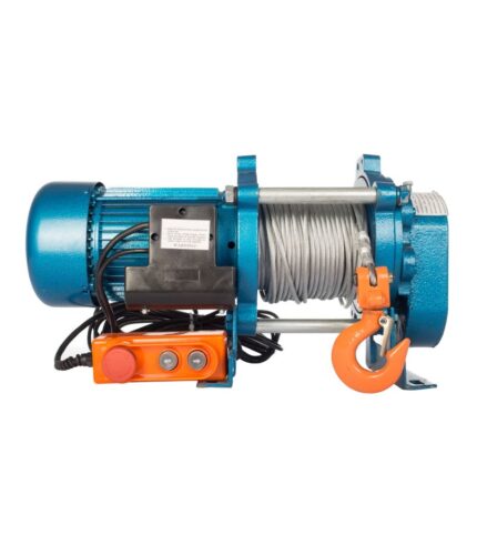 Лебедка TOR ЛЭК-300 E21 (KCD) 300/600 кг 220 В с канатом 100/50 м