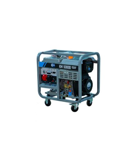 Генератор дизельный 5,0 кВт 380В/1,6 кВт 220В 15 л с электростартером TOR KM5000D*